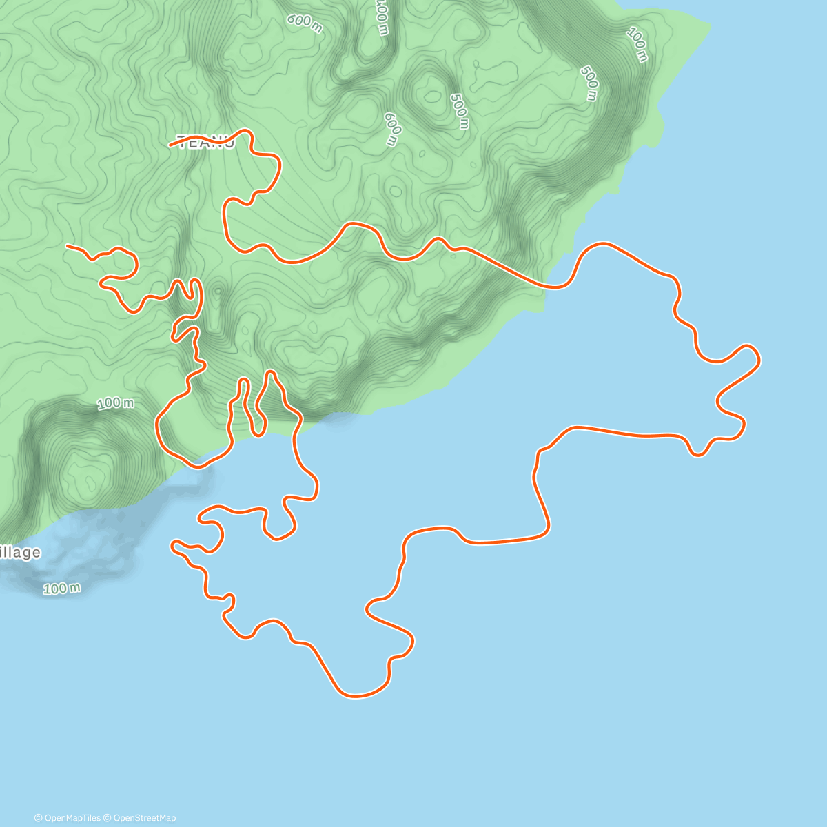 Map of the activity, Zwift - The Wringer on Sand And Sequoias in Watopia