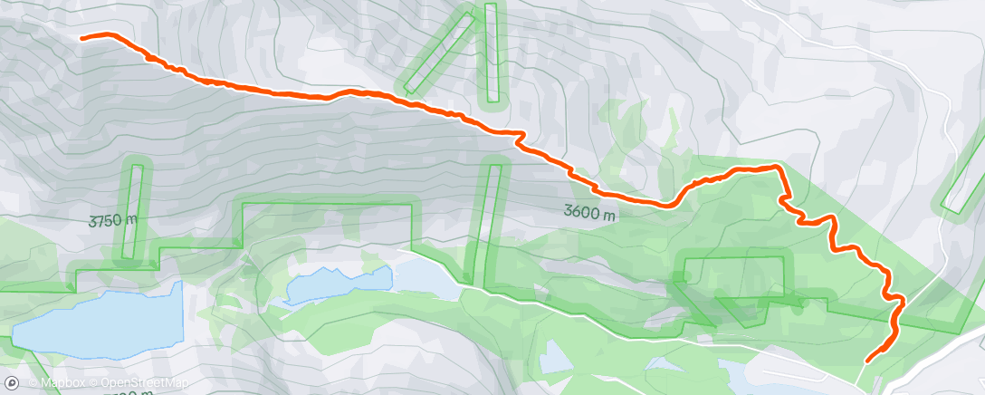 Map of the activity, United on Quandry
