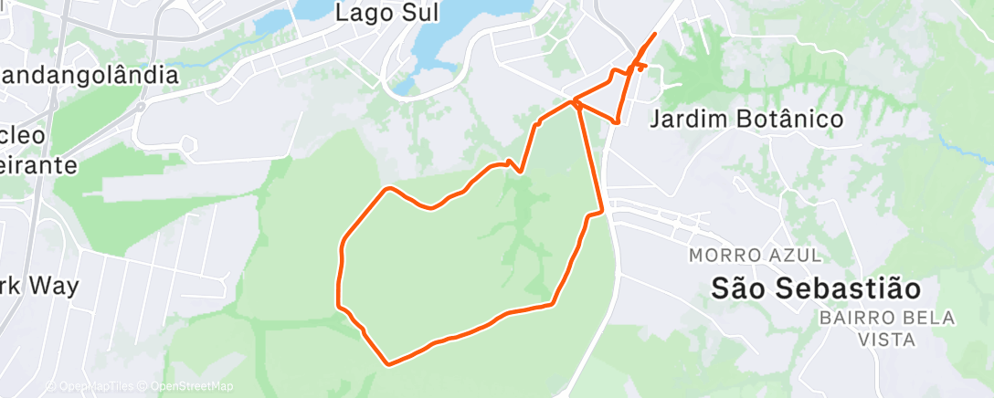 Map of the activity, JBB estendido