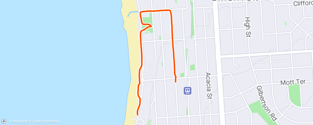 Map of the activity, Walk with Lucy and the dogs