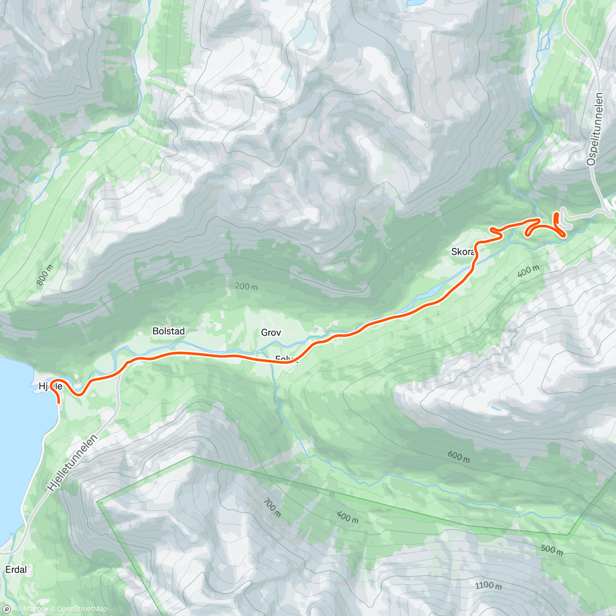 Карта физической активности (ROUVY - 20 min FTP Test (10 min Warm-Up))