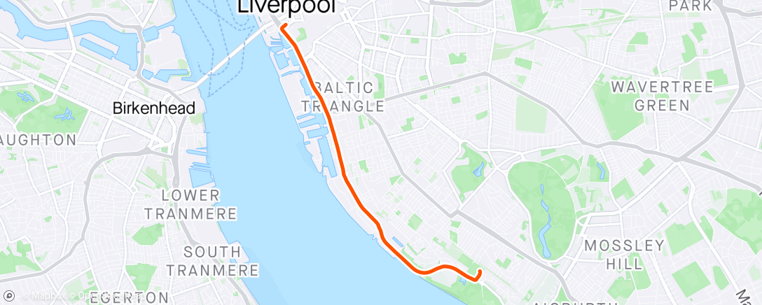 Map of the activity, Out for the train