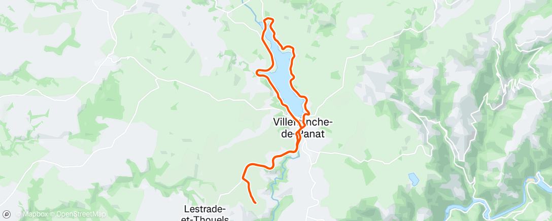 Carte de l'activité