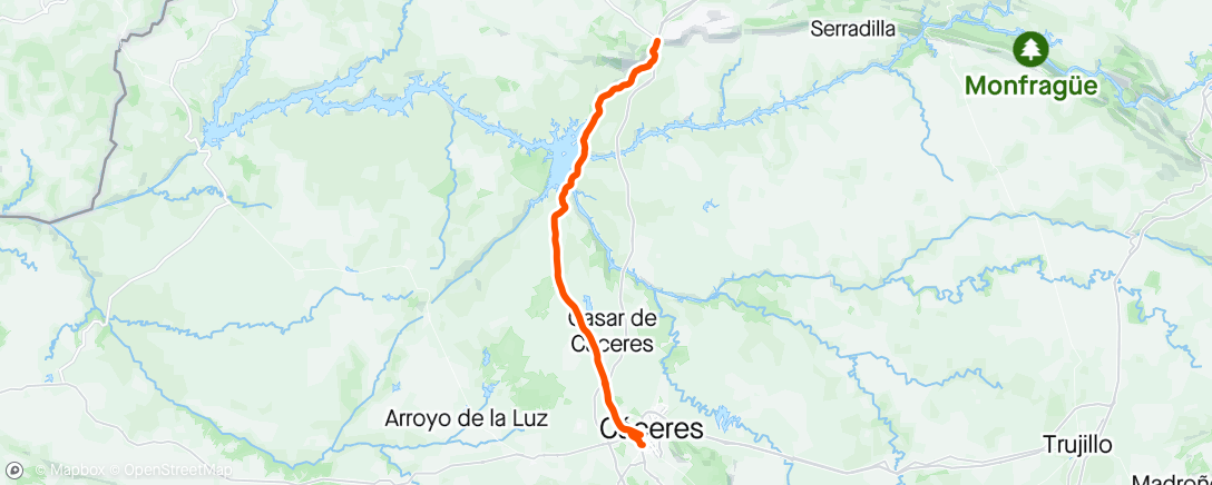 Map of the activity, Castaños por Zigurat