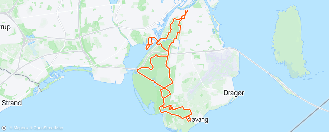 Карта физической активности (Godmorgen Grus - Sydhavnstip explorer edition)