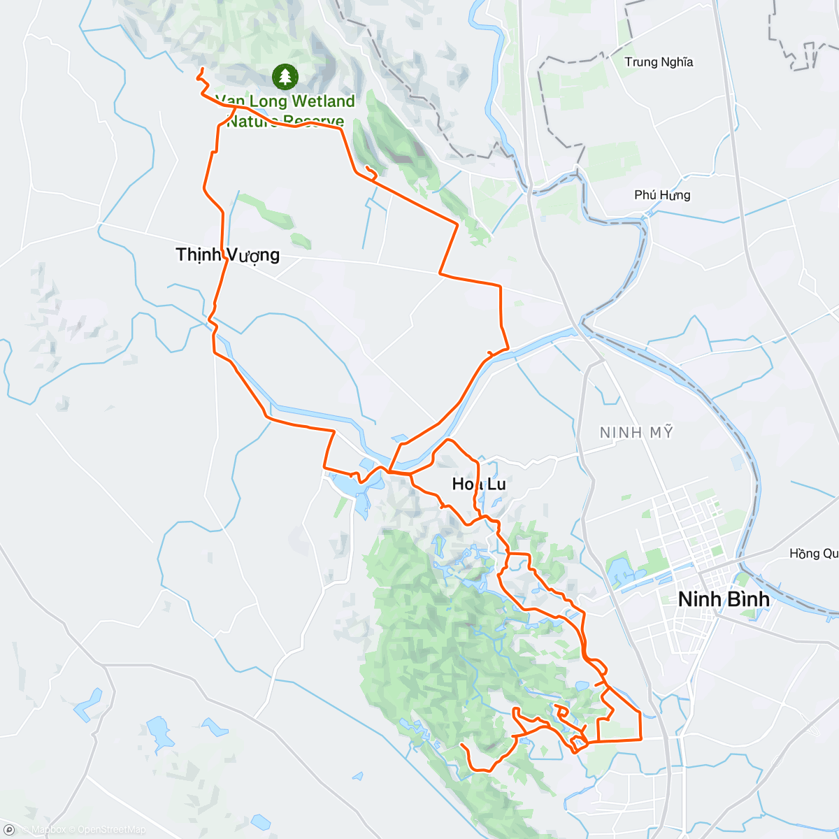 Mapa da atividade, Christmas Karst