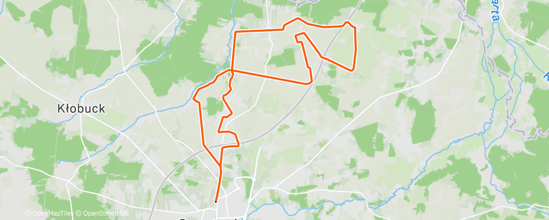 Mapa aktywności