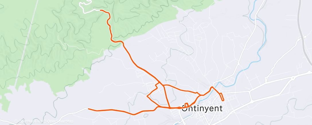 Map of the activity, El Metodo.  Dia 5