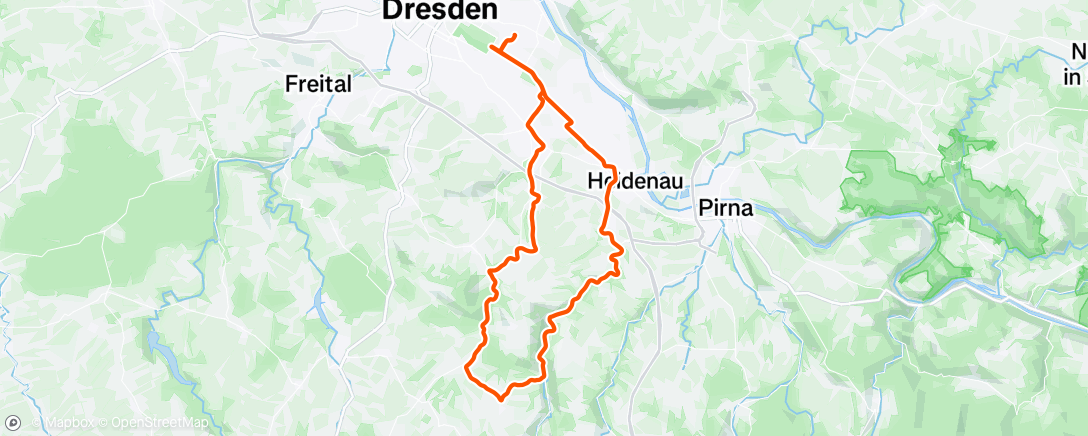 Map of the activity, SLDRGNG - kurzer Ausflug ins Wohnzimmer