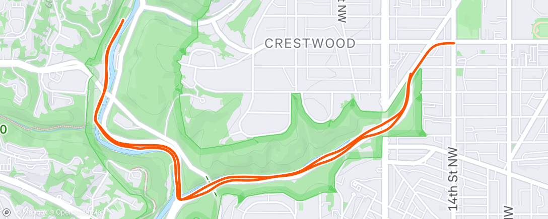 Map of the activity, More espresso martinis than miles in the past 24 hours