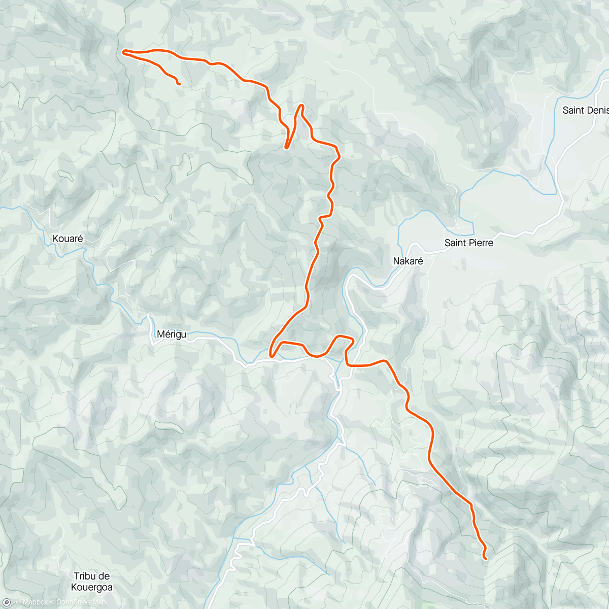 Mapa da atividade, Zwift - 30/20 20minutes   on Mt Fuji in France