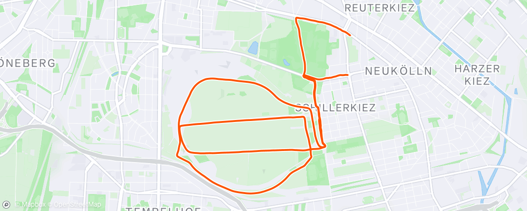Map of the activity, Señor Peligro