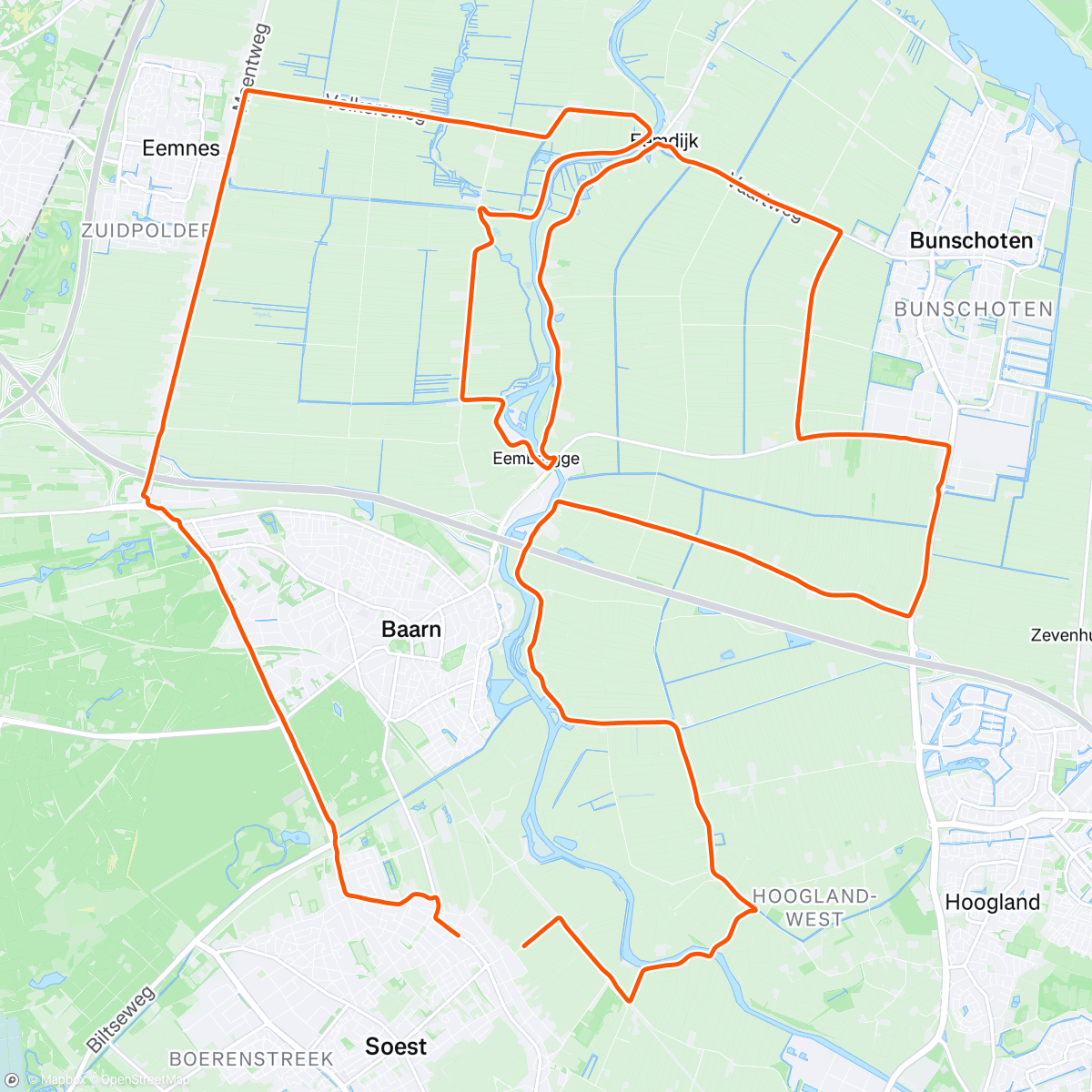 Map of the activity, Phoooo. Golden Hours zijn t mooiste.