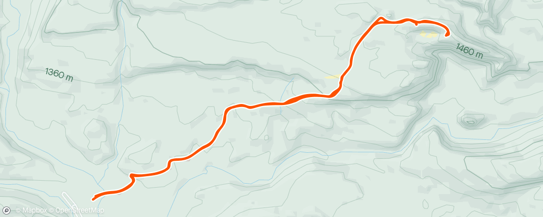 Map of the activity, Trilha para Delicatade Arch - 5 km