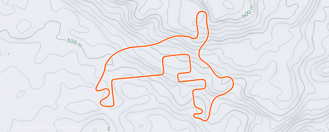 Карта физической активности (TrainingPeaks Virtual - All Around The Watertower)