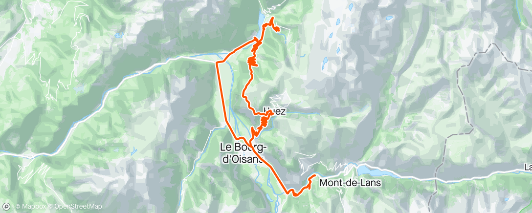 Map of the activity, Sideveje op og hovedvej hjem…