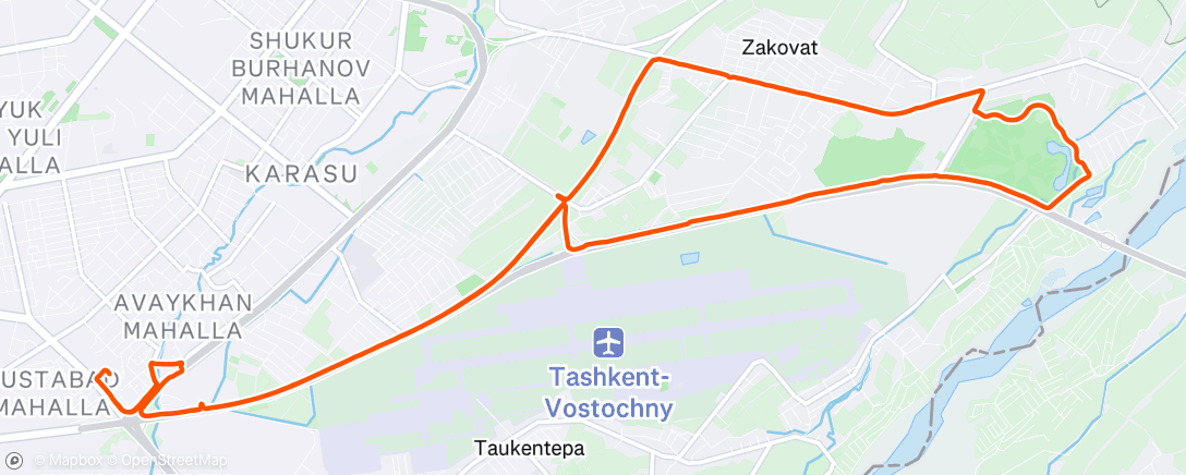 Map of the activity, Базовая тренировка во второй зоне