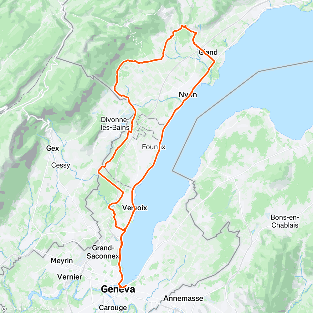 Map of the activity