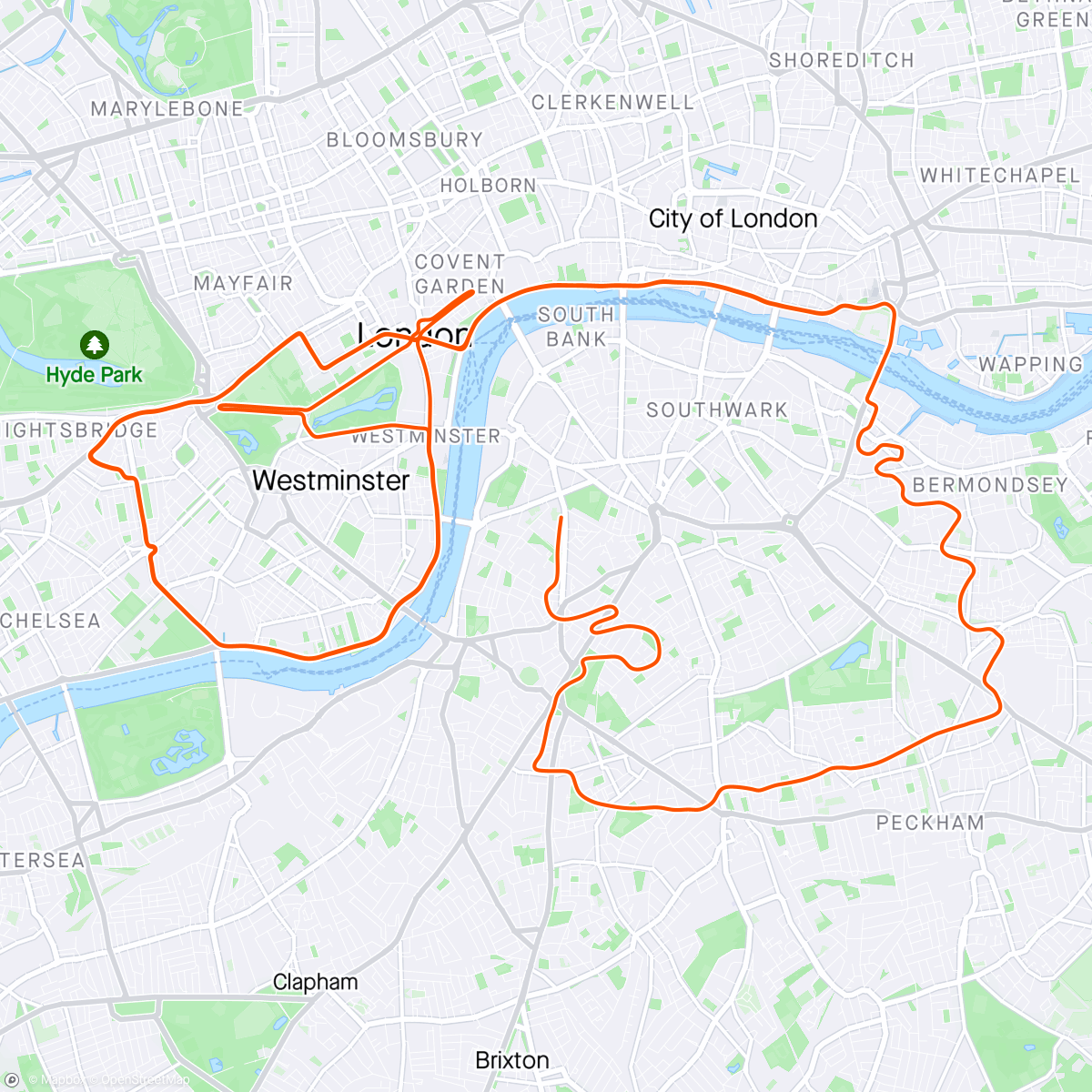 Mapa de la actividad (Zwift - Group Ride: Long | Stage 2 | The Zwift Big Spin 2024 on Keith Hill After Party in London)