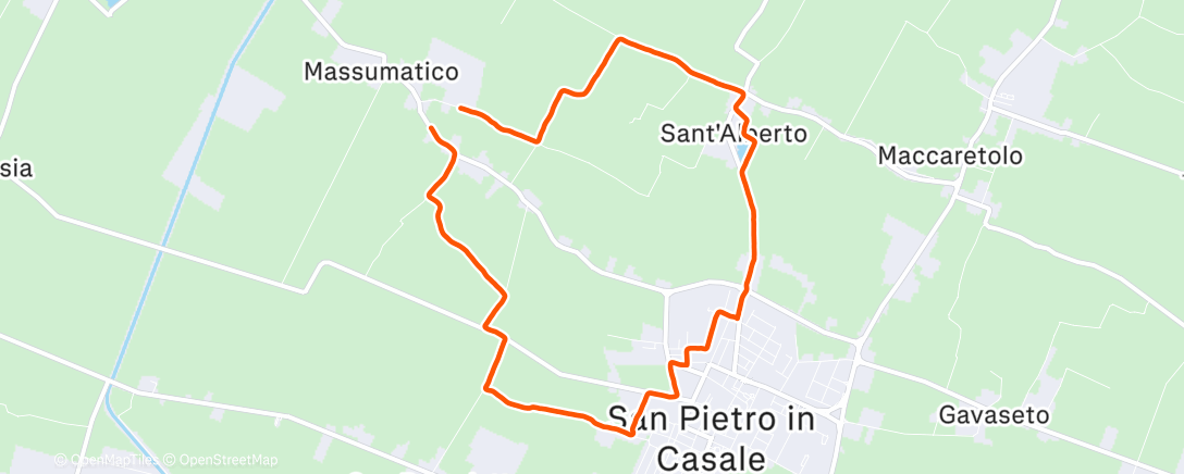 Map of the activity, Freschino 😅