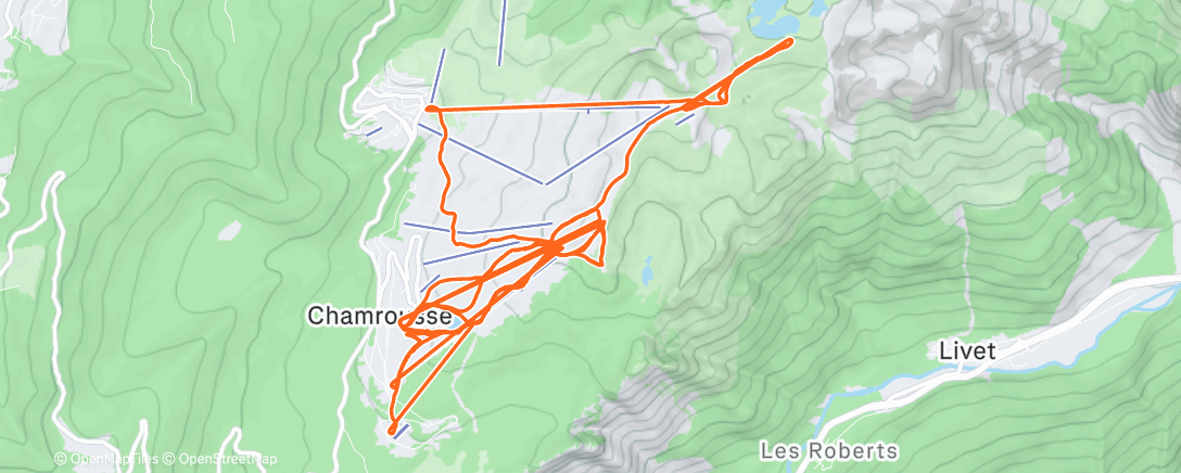 Map of the activity, ⛷️ - Chamrousse ☀️