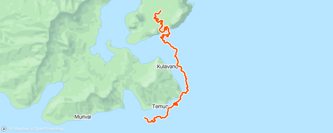 Mapa de la actividad (Zwift - Group Ride: Cigala Cycling Social Ride  (D) on Canopies and Coastlines in Watopia)