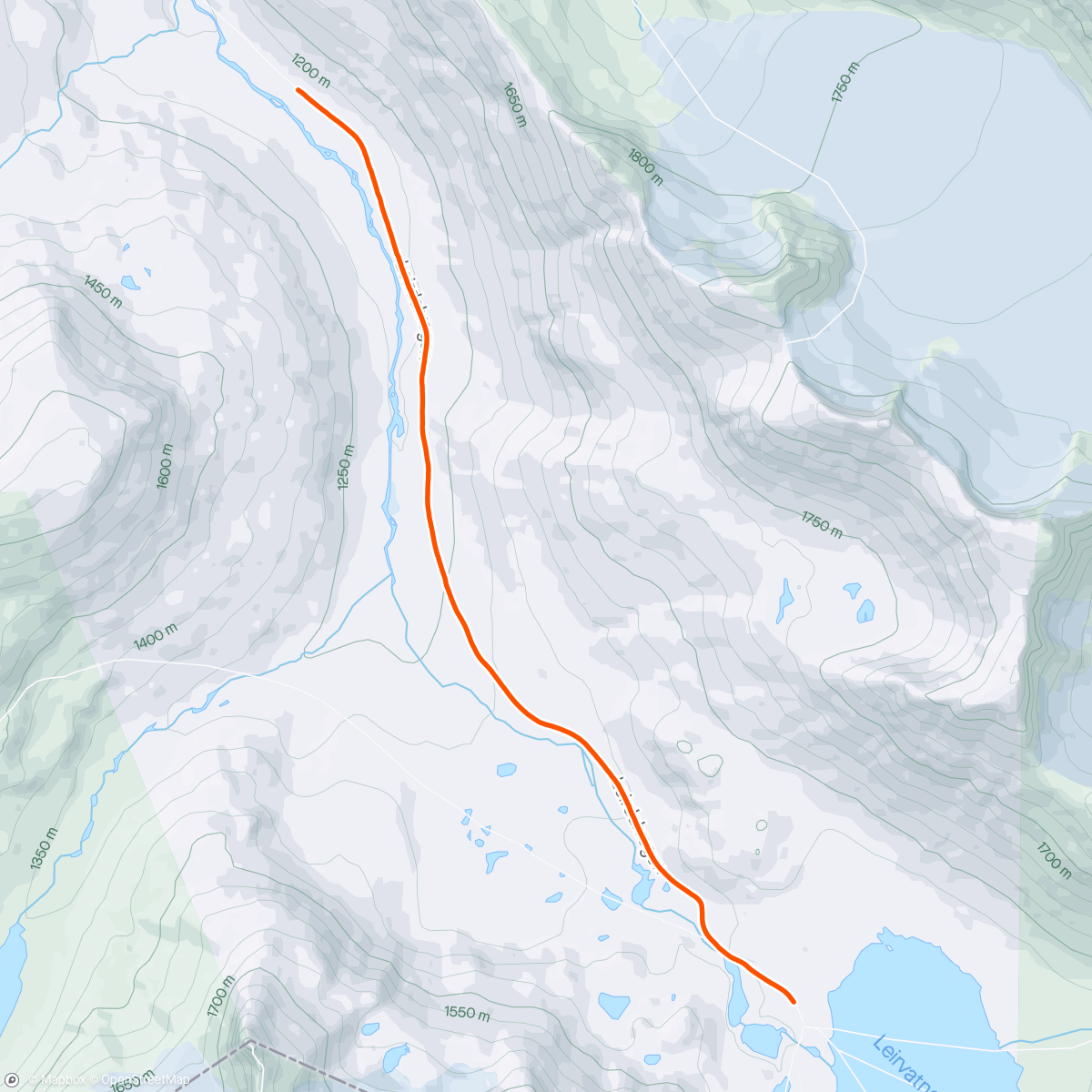 Map of the activity, Hemmat i motvind