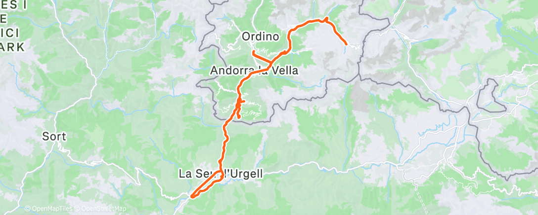 Map of the activity, One more at home before team camp begins