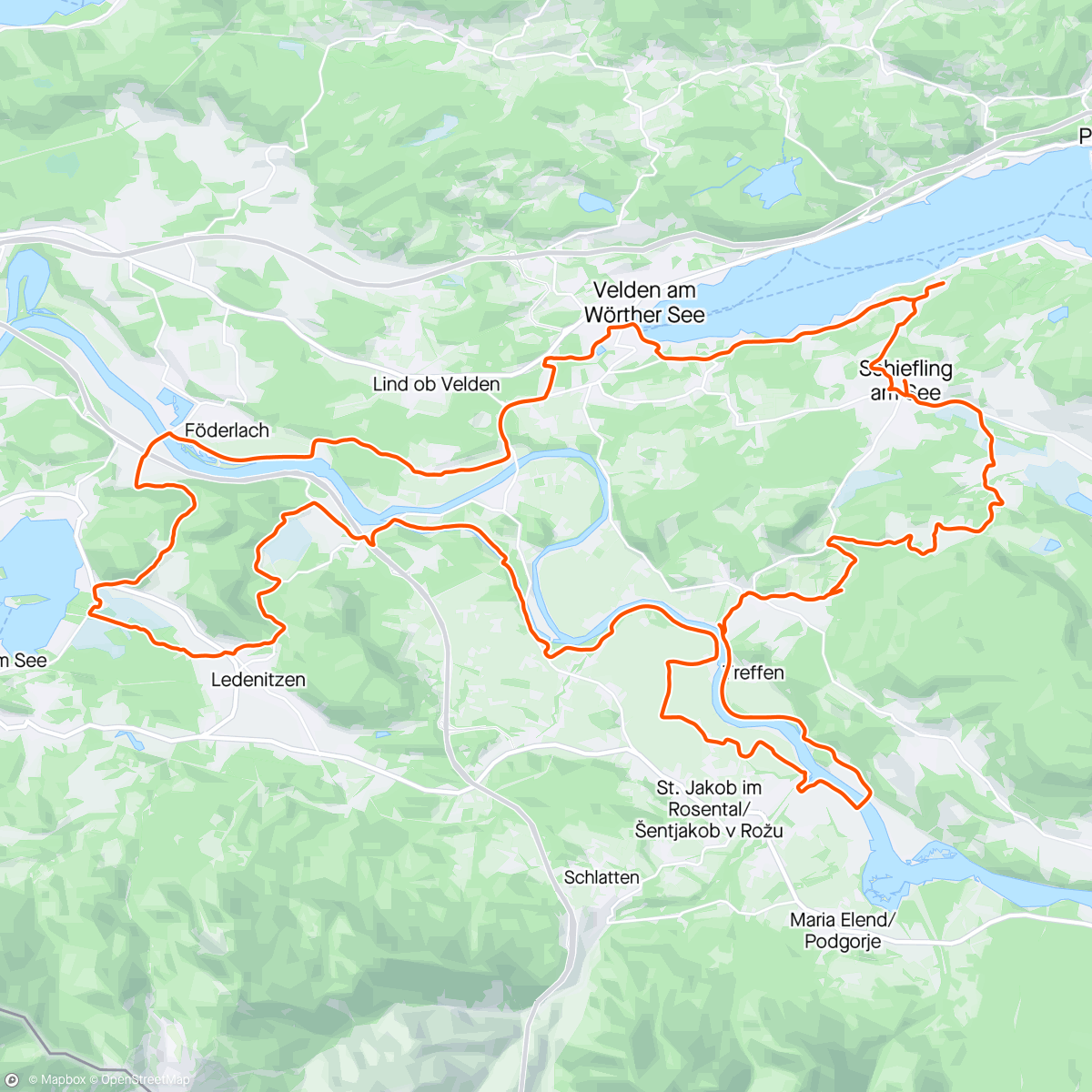 Map of the activity, Visualiseren