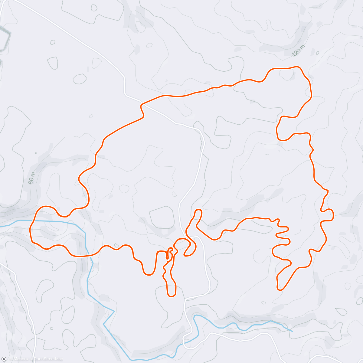 Map of the activity, Zwift - 3x10min FTP on Ocean Lava Cliffside Loop in Makuri Islands