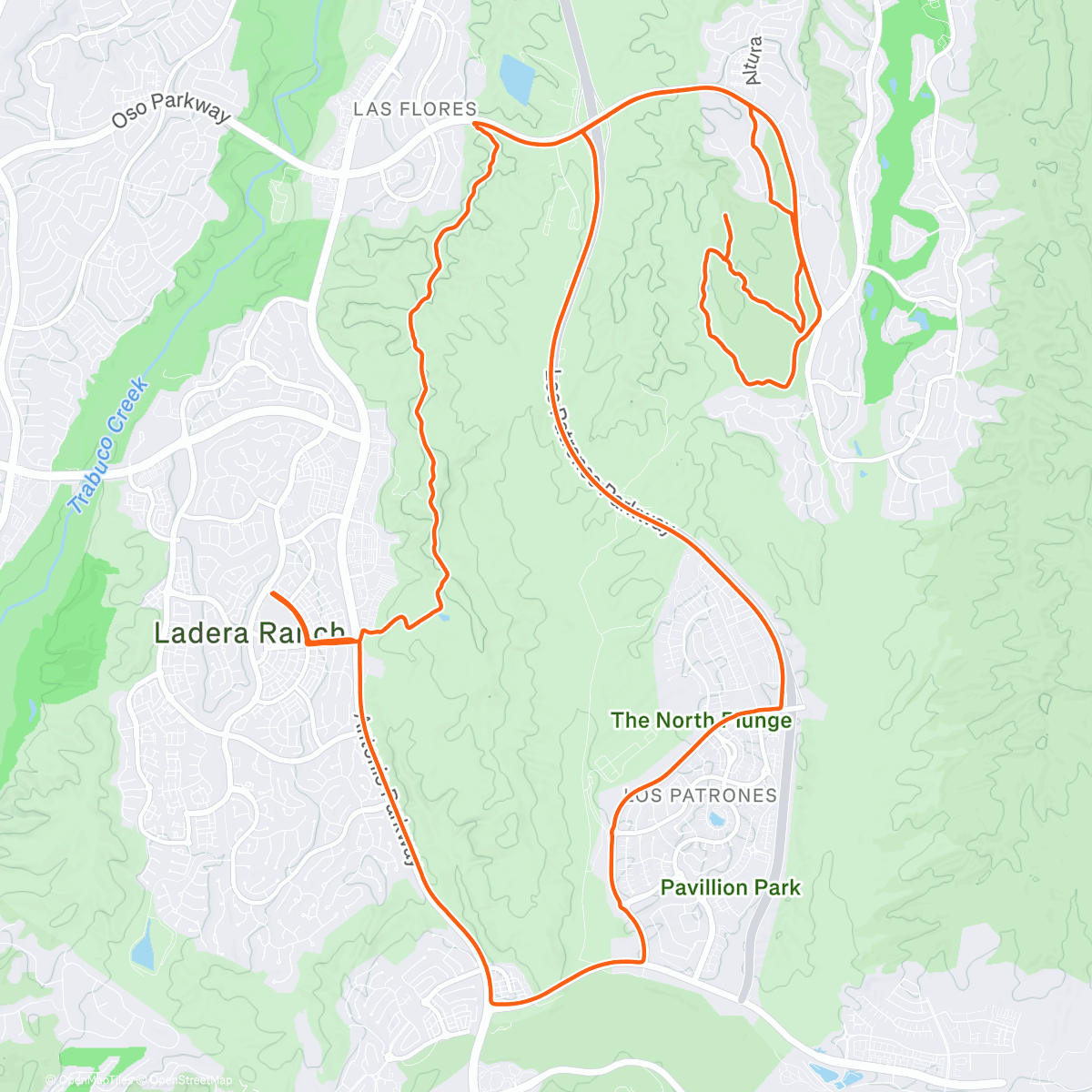 Map of the activity, To Riley