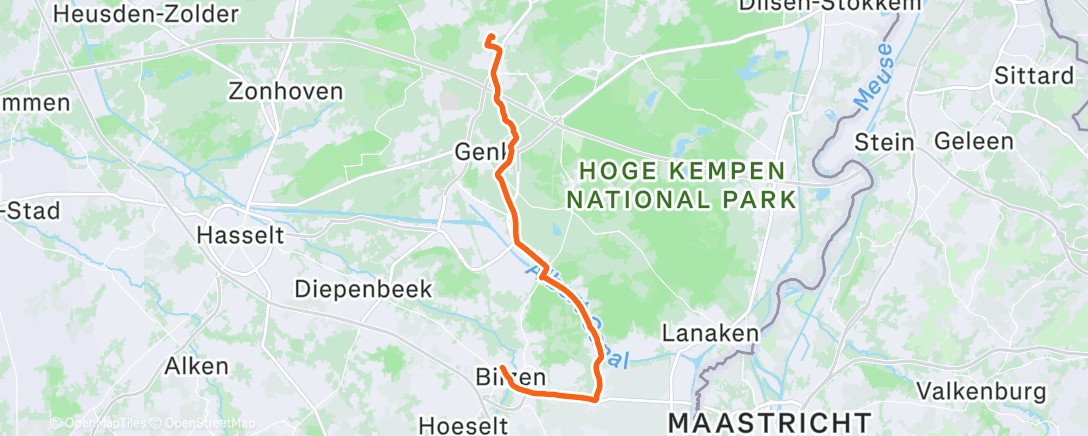 Map of the activity, Namiddagrit