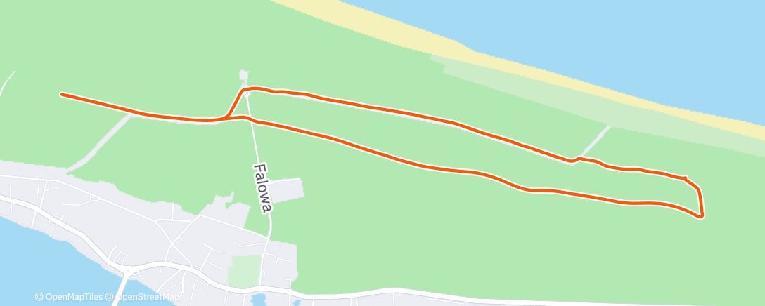 Mappa dell'attività Lunch Walk