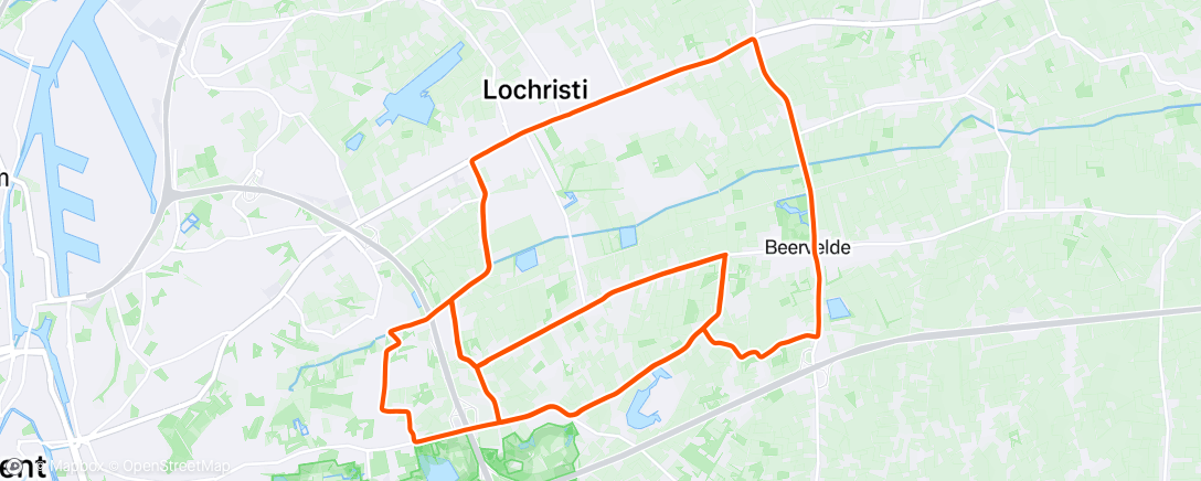 Map of the activity, Ochtendrit
