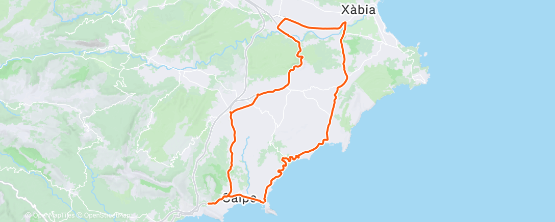 Karte der Aktivität „🇪🇸 Berekening erger dan de uitkomst”