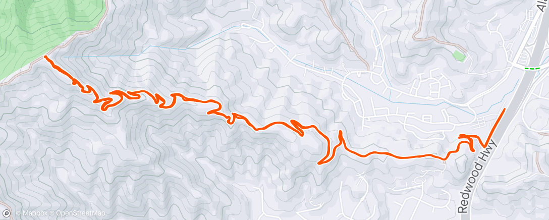 Map of the activity, Ponti Flow