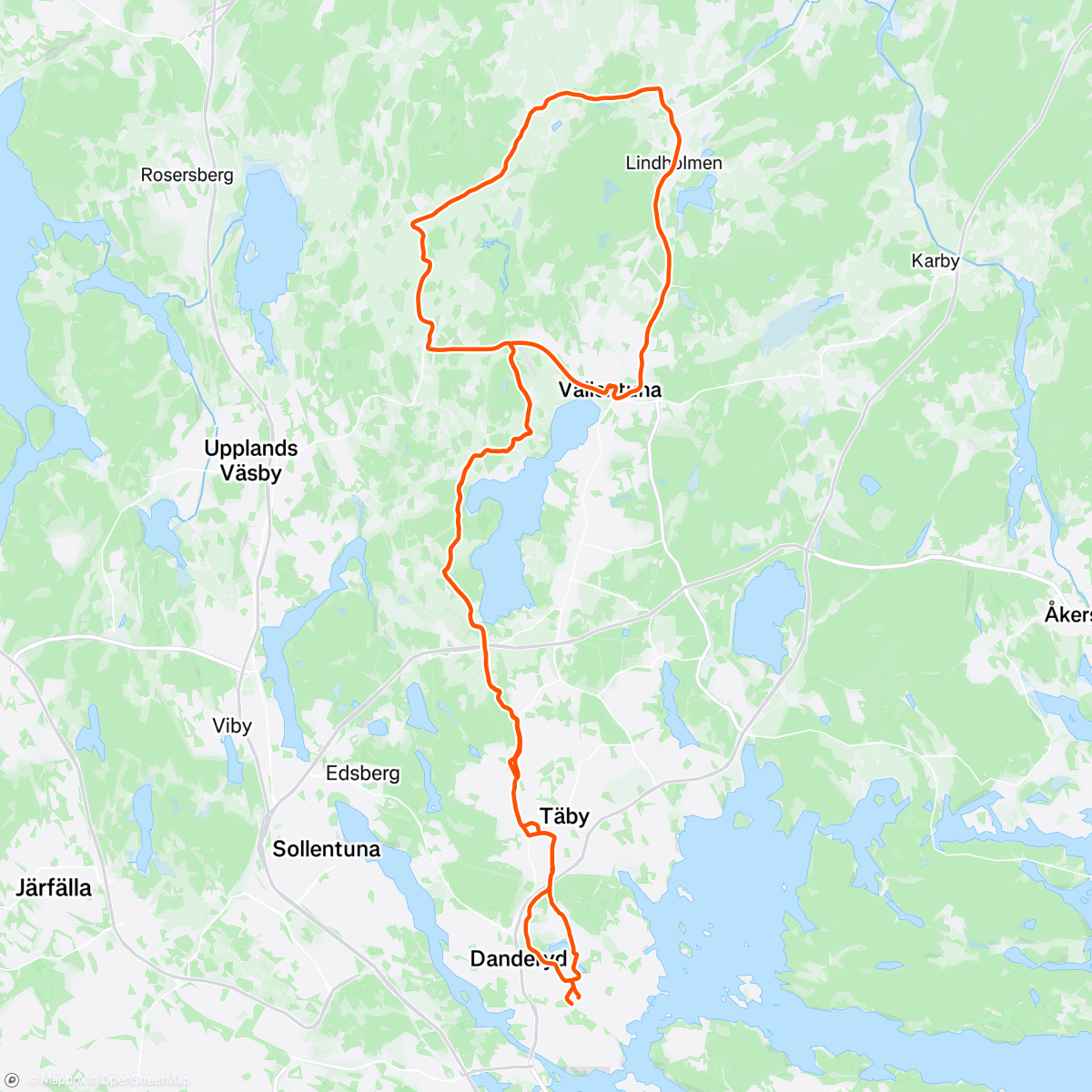 Map of the activity, Mysrunda i solen…