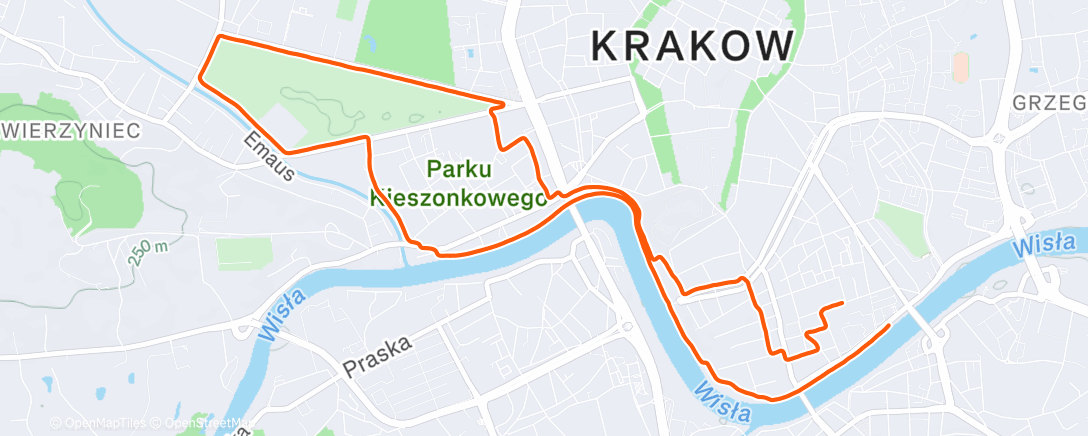 Map of the activity, Taniec na lodzie