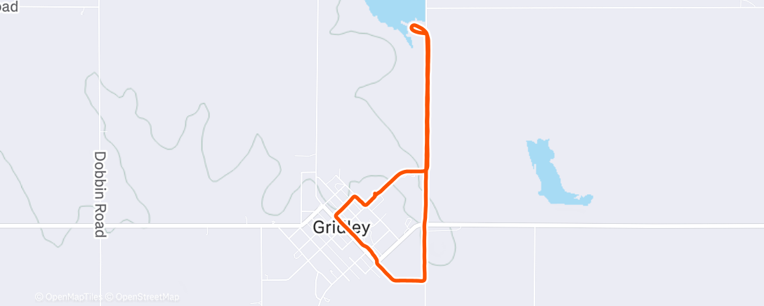 Map of the activity, Merry Christmas 5k