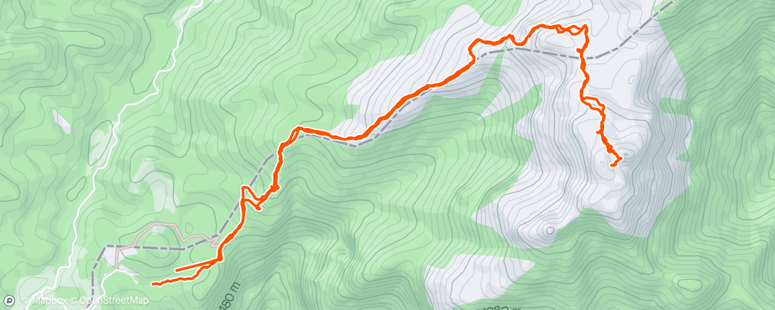 Mapa da atividade, Pico dos Marins