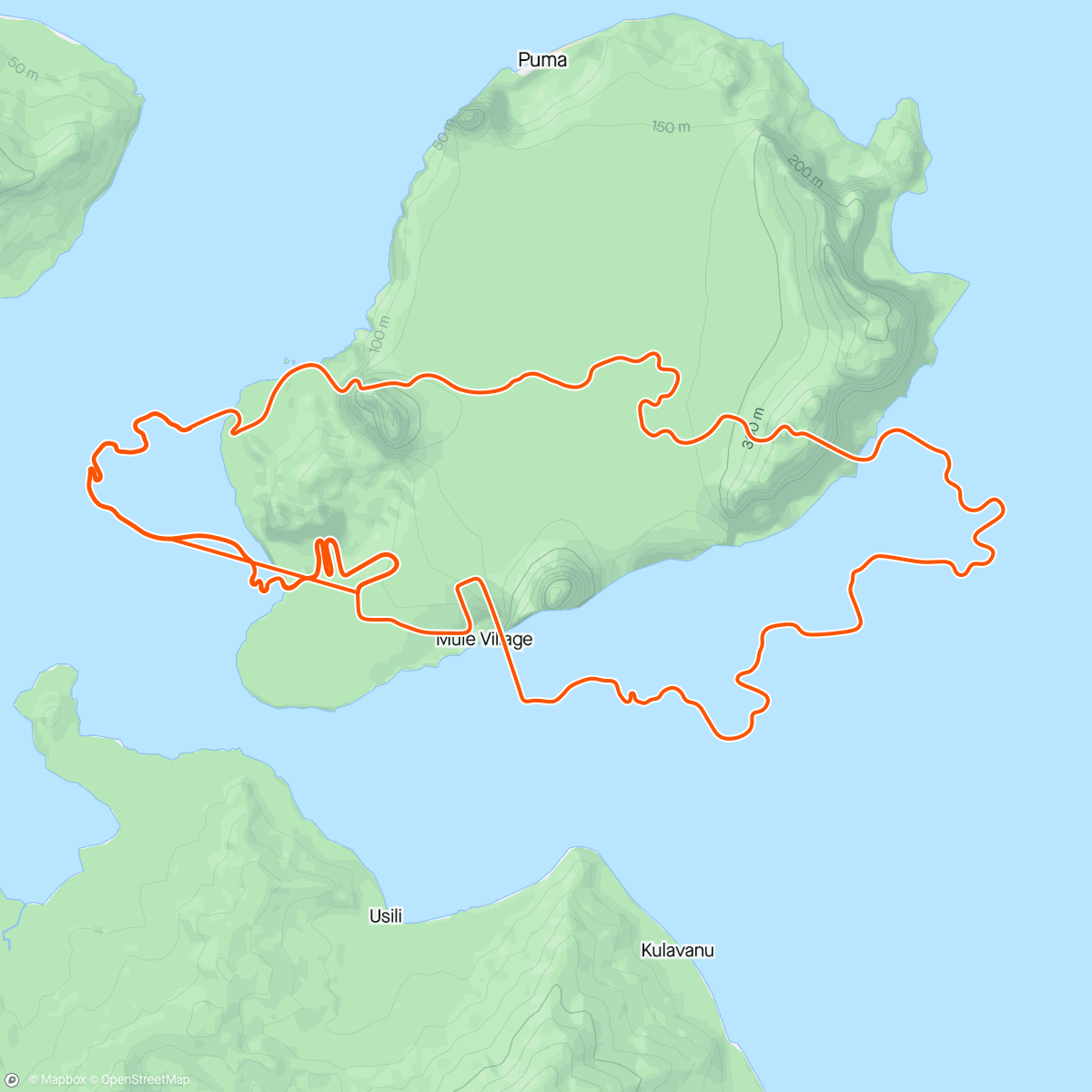 Mapa da atividade, Zwift - FatMax on Spiral into the Volcano in Watopia