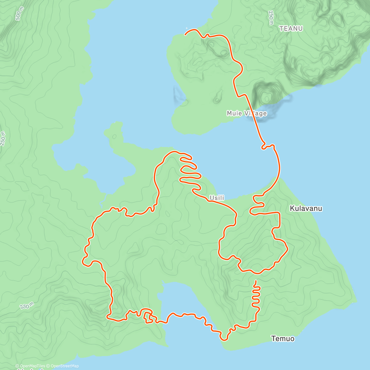 Map of the activity, Zwift - Big Loop in Watopia