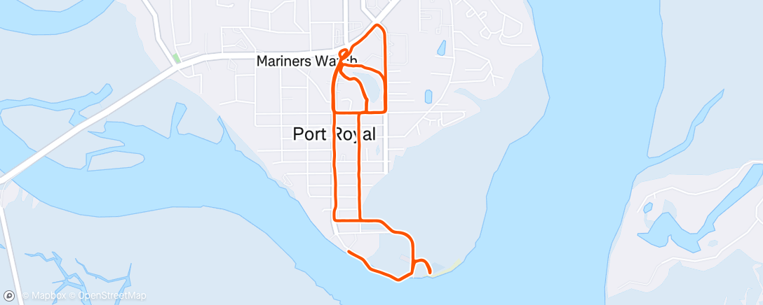 Map of the activity, Bird Freeway
