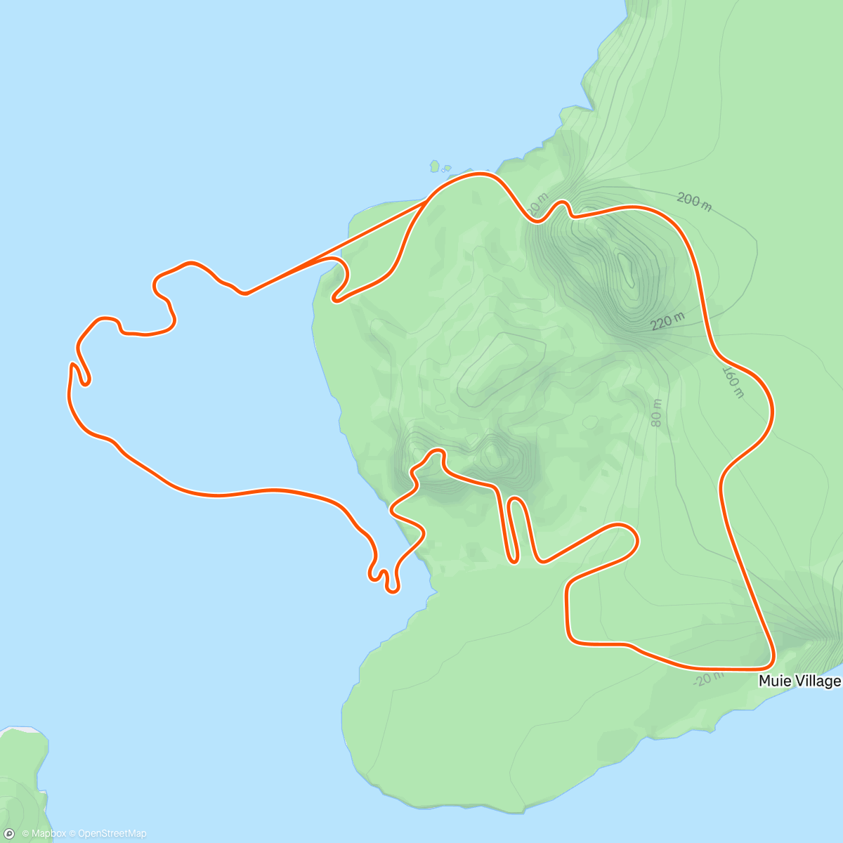 Map of the activity, Zwift - Pacer Group Ride: Beach Island Loop in Watopia with Miguel