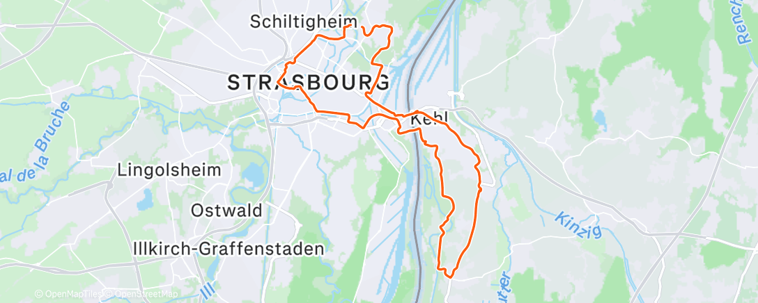 Map of the activity, Morning Ride - Cold 🥶 as Ice Ride 🧊- 311225
