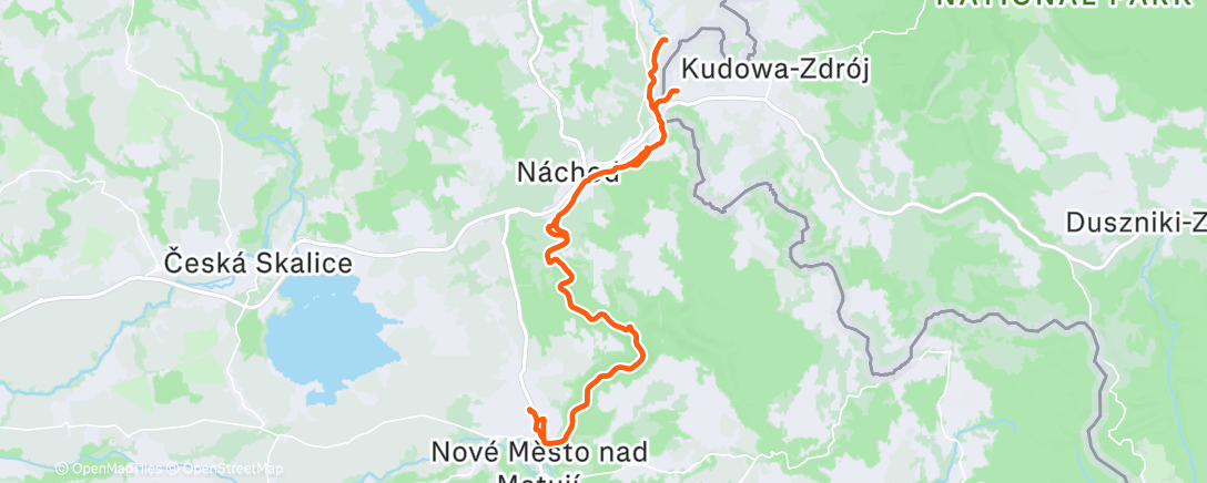 Map of the activity, Ma. hranice a pro minerálku