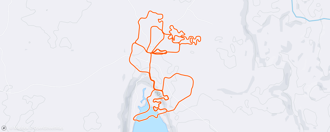 Map of the activity, Zwift - New Workout in Makuri Islands