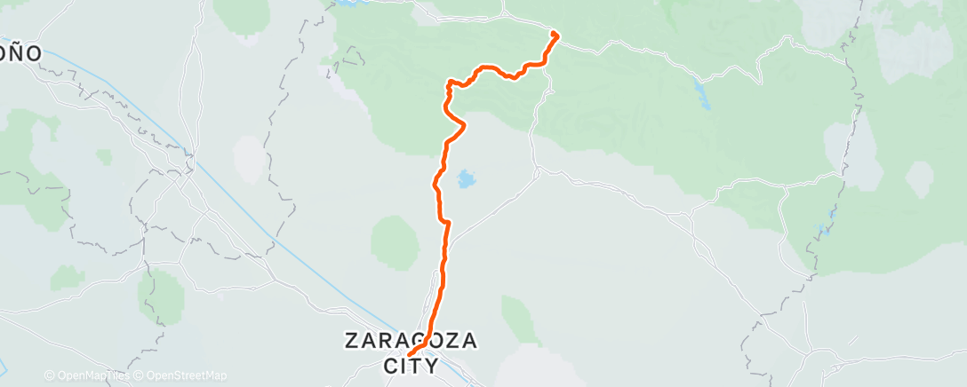 Map of the activity, Del hostal de Rober a la Ciclofactoría