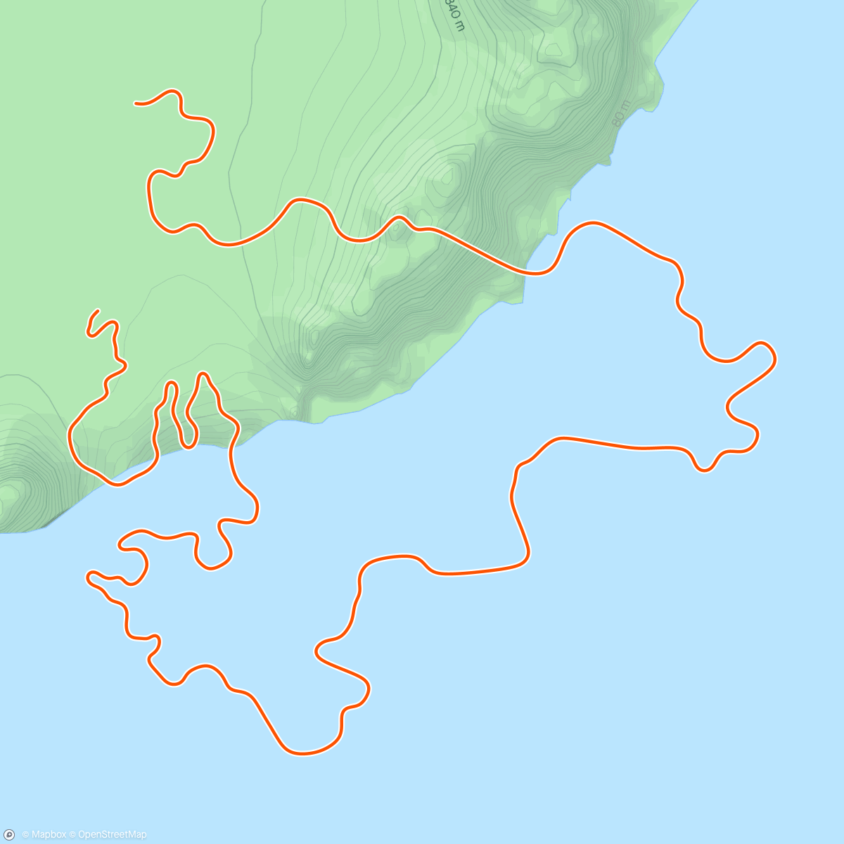 Mapa da atividade, Zwift - Race: Team DRAFT Monday Race (B) on Sand And Sequoias in Watopia