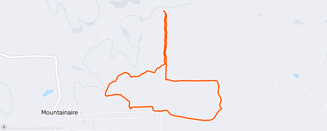 Map of the activity, I *thought* my pace was fast 🫣